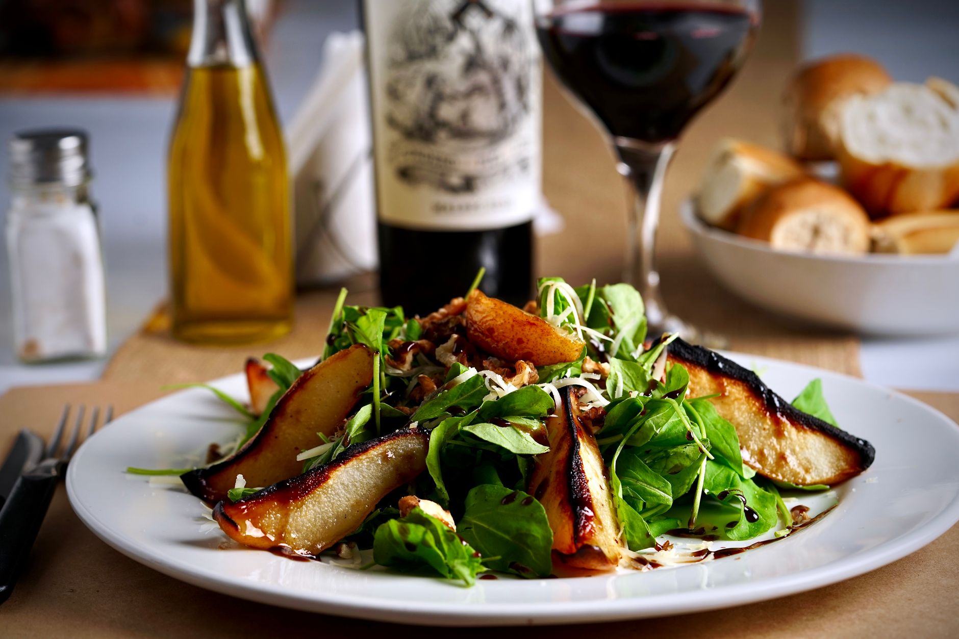 Arugula Pear Salad