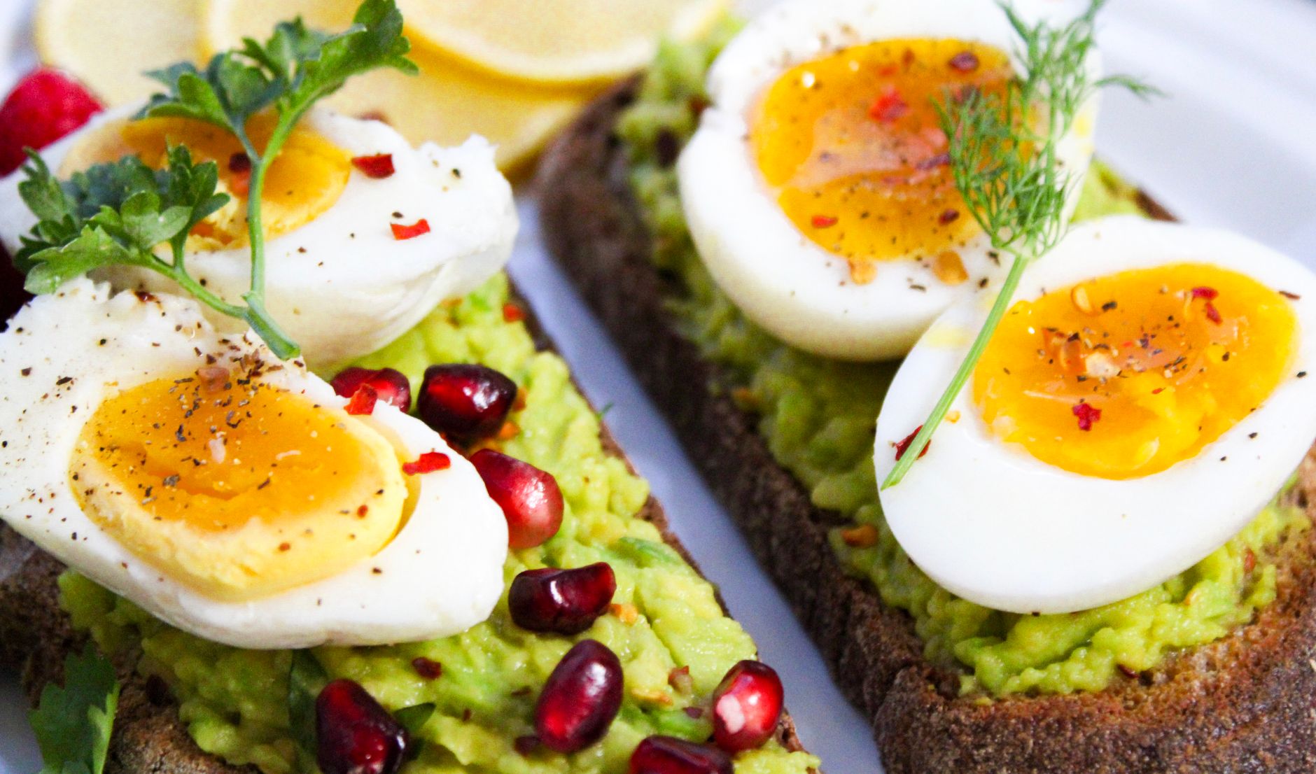 Poached Eggs Avocado Toast