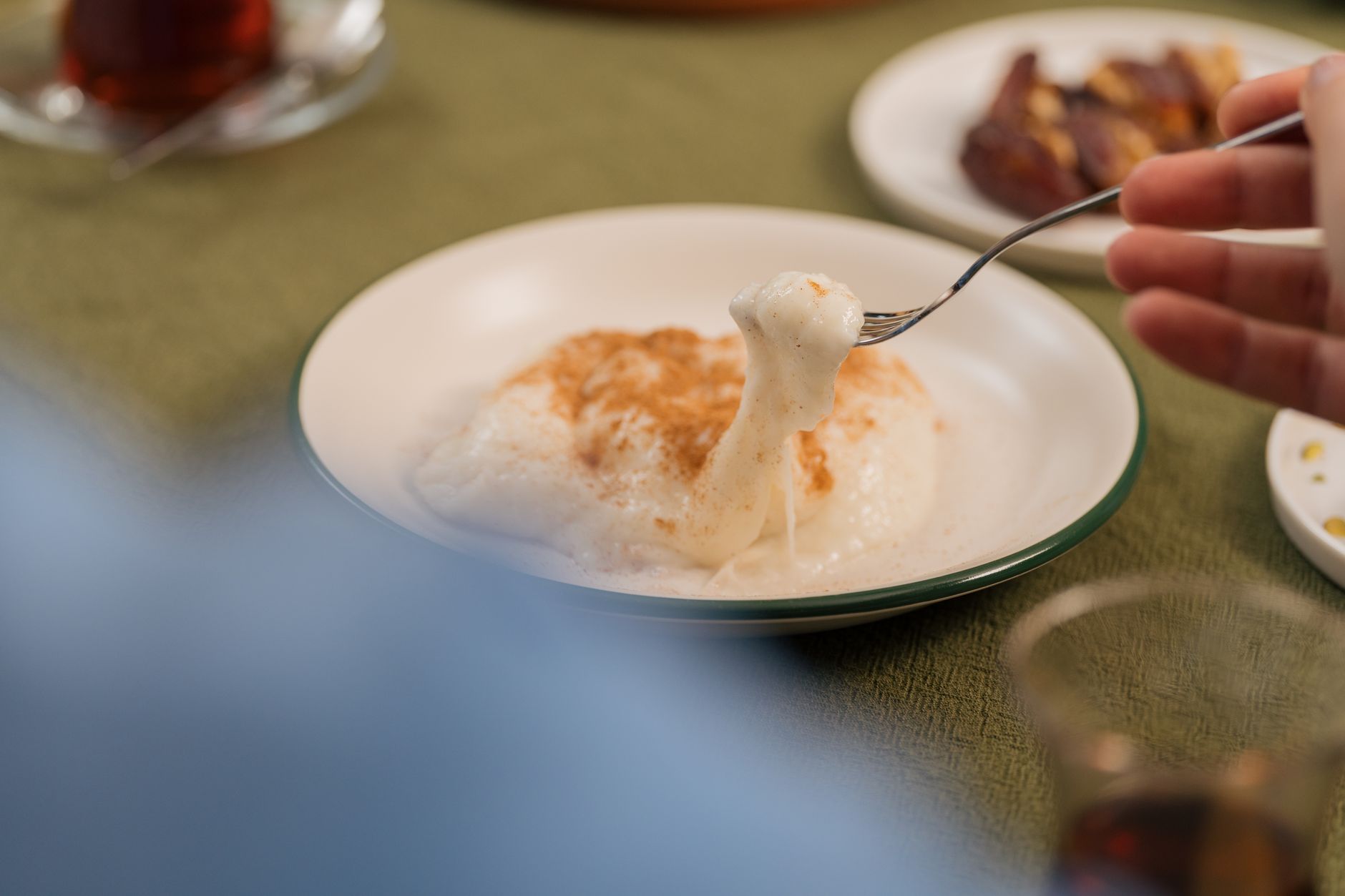 Rice Porridge with Apple and Cinnamon