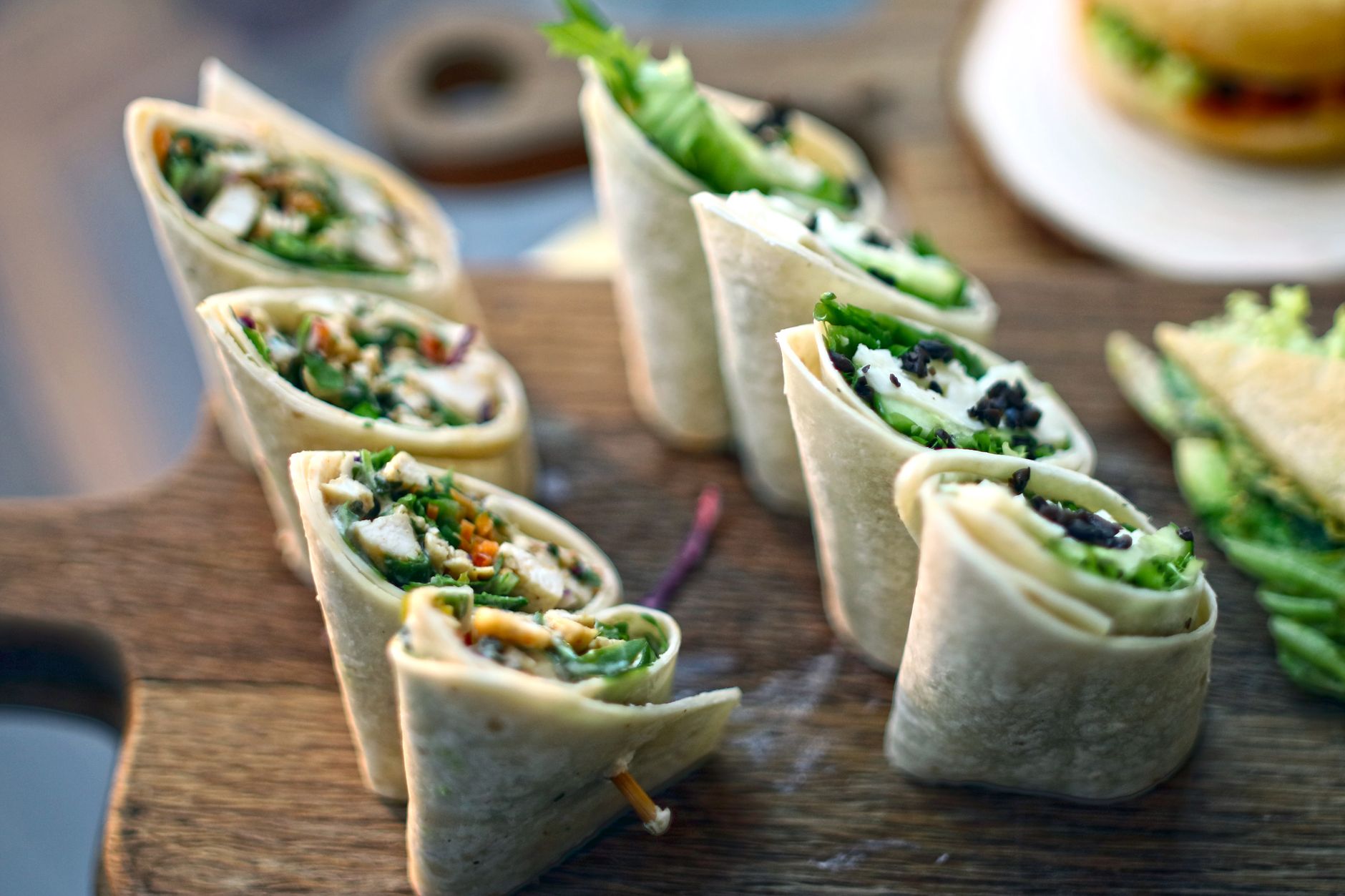 Vegetable Lavash Rolls